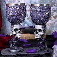 1pc Western Dragon Stem Glass, Stainless Steel 3D Wolf Head Goblet, Skull Design Unbreakable Wine Glass, Suitable For Office, Gaming And Dining - Multicolor - View 10