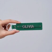 Personalisierter Acryl Mehrfarbiger Buchstaben Schlüsselanhänger, bestes Weihnachtsgeschenk, Geburtstagsüberraschung für Familie und Freunde, Leder Schlüsselanhänger, Acryl Namenspersonalisierung, Herbst/Winter Feiertags Geschenk, Überraschung für Lieblingsmenschen