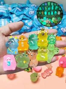 Sanrio 20/50pcs Glow-In-The-Dark 3D Animal Blind Bags - Unique DIY Crafts And Outdoor Garden Decor (Random)