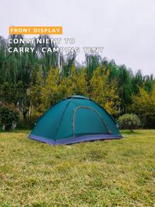 1 pieza Carpa cómoda para 1-3 personas, fácil de montar, plegable, amigable con el almacenamiento, a prueba de lluvia, con protección solar, a prueba de mosquitos, con malla, varios tamaños