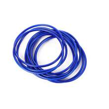10 Stücke/Set Bohemian Mehrschicht Ultraflach PVC 3mm Armband Set, farbiges Ring Ketten Armband, geeignet für Frauen Hochzeitsfeier