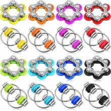 1/2/5/6/12/24PCS Bike Chain Fidget Toys Set, Roller Chain & Key Flippy Chain , Anxiety Relief Toys, Birthday Party Gift, Gift Bag Filling, Pinata Filler, Random Style And Colour - Multicolor - View 19
