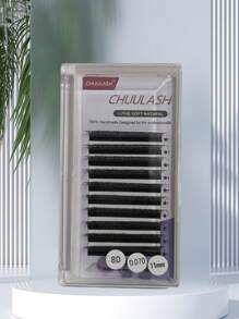 CHUULASH 8D W 形睫毛，超柔软混合款式，飘逸效果，专业睫毛艺术家使用，10 排/包 - D - 查看 13