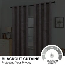 CYCMACO 2 Piece Velvet Indoor Curtains, Modern Bedroom Blackout Curtains With Eyelets, Cold Insulating Thermal Curtain For Living Room Lounge Children's Room - 紅色 - 查看 4