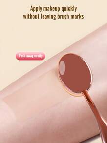 SEPROFE Cọ tán kem nền hình bàn chải đánh răng, cọ trang điểm che khuyết điểm hình bầu dục siêu dày, không đường nối, thích hợp cho kem nền dạng lỏng/kem, kem che khuyết điểm, sử dụng được cả khi ướt và khô, dụng cụ trang điểm tự nhiên dùng hàng ngày, cọ tán kem nền, cọ che khuyết điểm, cọ má hồng, cọ tạo khối, cọ má hồng, cọ bronzer, cọ phấn phủ, cọ tán kem nền, cọ má hồng, quà tặng. - Hoa hồng vàng - Xem 2