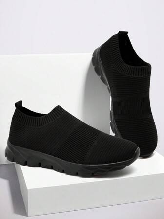 Walking Shoes Casual Shoes Slip On Sneakers Lightweight Male Flats Workout Gym Shoes