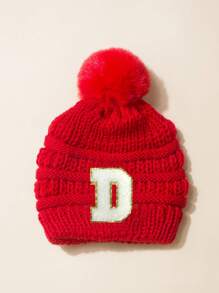 1PC Little Girl Hat Little Boy Hat,Baby Girl Fall Dress Baby Boy Fall Dress,Girl Winter Clothes Holiday Anniversary Celebration Day Decoration Red Accessories Little Girl Fall Outfits Red Hat Casual Hat, Suitable For Both Boys And Girls