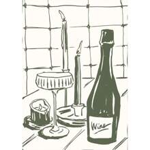 1 件现代厨房美味食物披萨沙丁鱼咖啡下午茶复古海报帆布画墙壁艺术家居装饰无框 - 彩色 - 查看 56