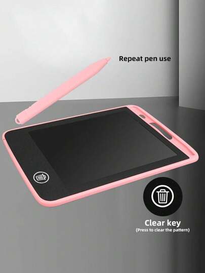 1个6.5英寸可重复使用电子绘图板，具备智能绘图功能，时尚实用（部分配件随机发货），是返校季必备品