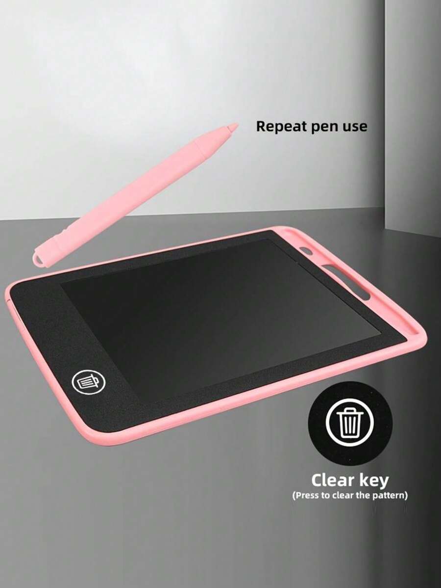 1个6.5英寸可重复使用电子绘图板，具备智能绘图功能，时尚实用（部分配件随机发货），是返校季必备品