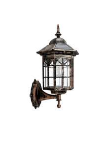 Luces solares LED para hogar, jardín, exteriores, patio, parque, se encienden automáticamente de noche, con sensor de movimiento, lámpara de pared estilo retro, iluminación de caminos, iluminación nocturna - Multicolor - Ver 11