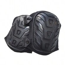 1pair Professional Knee Pads For Work - Heavy Duty Foam Padding Gel Construction Knee Pads With Strong Double Straps – Comfortable Knee Protection For Indoor And Outdoor Use (Knee High) Gym Accessories Knee Support Sports Knee Pads Gym Knee Pads - Black - View 12