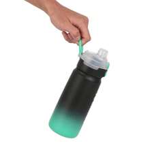21 Ounces Double-Lid Highly Attractive Gradient Color Sports Water Cup Large-Capacity Bounce Cup Portable Water Cup Double-Layer Insulated Cup Cycling Leisure Outdoor Hiking Mountaineering Water Bottle Customized 1 Pack
