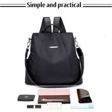 笔记本电脑包兼容Macbook一款防盗背包电脑背包新版潮流时尚包尼龙帆布牛津布耐用背包学生背包大容量休闲旅行