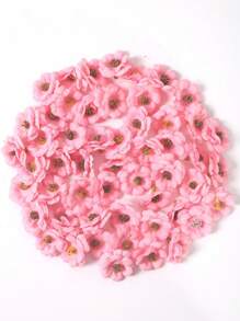 50 piezas/30 piezas Cabezas de flores de margarita artificiales de 3 CM/1.18 pulgadas, flores artificiales falsas, cabezas de flores de margarita artificiales, utilizadas para manualidades DIY, bodas, vestidos, decoración de fiestas, regalos, decoración del hogar, cumpleaños, graduación, decoración de otoño