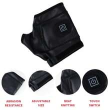 Găng tay lót sưởi ấm có thể sạc lại, Găng tay giữ ấm tay Unisex thích hợp cho các hoạt động ngoài trời vào mùa đông như đi xe máy, trượt tuyết, cắm trại, câu cá và săn bắn, giữ ấm tay trong thời tiết lạnh - màu đen - Xem 7