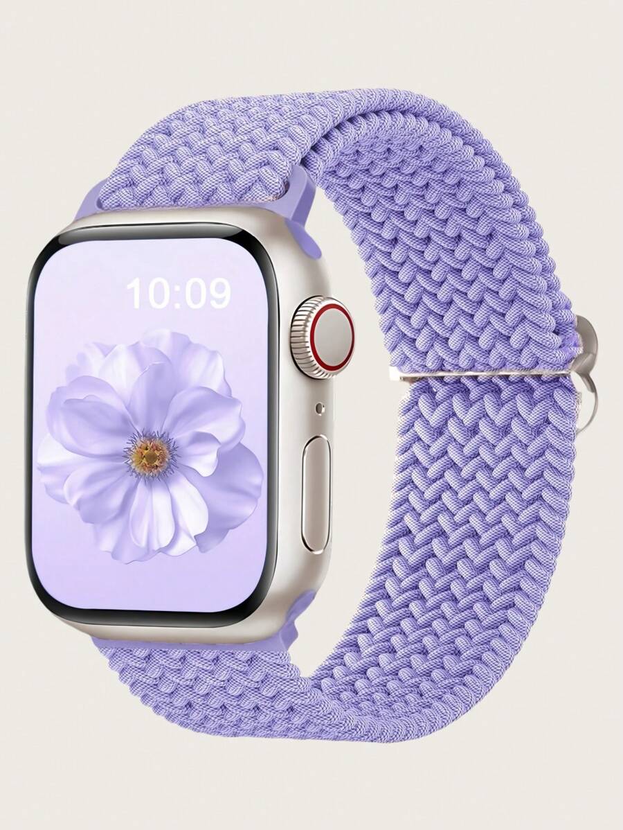 Dây đeo co giãn bện đơn tương thích với Apple Watch Ultra 49mm 45mm 44mm 46mm 42mm 41mm 40mm 38mm dành cho nam và nữ, dây đeo cổ tay co giãn bằng nylon mềm mại, dây đeo thay thế tương thích với Ultra 2 3, Series 11/10/9/8/7/6/5/4/3/2/1 SE, thích hợp làm quà tặng cho học sinh trở lại trường.