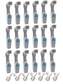 1-24 pièces/set kit de pistolet de perçage d'oreille stérile et jetable, outil de perçage d'oreille de sécurité, outil de perçage de bijoux pour le corps
