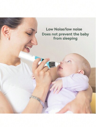 JMMO Nuevo aspirador nasal eléctrico para bebé, versión recargable, modelo 2025, para bebés recién nacidos, aspiración nasal para prevenir la congestión nasal