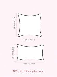 1 Stück/2 Stücke grüner Blumenmuster Kissenbezug, Leinen Segeltuch Material nordischer Stil Stickerei Kissenbezug für Zuhause, Schlafzimmer, Wohnzimmer, Sofa, Auto Taillenkissen, Kopfteilkissen, Outdoor Garten Party Dekoration, Ganzjährig