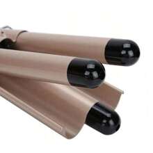 3-Barrel Crimping Hair Curler, Wavy Hair Corrugated Straightener, Big Wave Automatic Curling Wand, Slouchy Person Corn Crimp