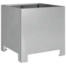 VidaXL Plant Pots 2 Pcs. 30x30x30 Cm Galvanized Steel