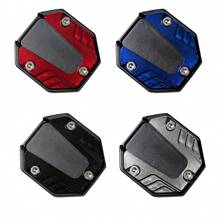 1 Peça Base de Descanso Lateral de Motocicleta de Liga de Alumínio JPMOTO, Acessório Antiderrapante que Se Adapta a Vários Modelos de Motocicleta