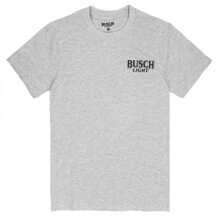 Busch Light Deer Grey Colorway Front And Back Print T-Shirt - Grey - View 3
