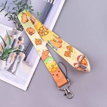 Cute Capybara Keychain, Adorable Charm Accessory Car Accessories Bag Charm School Goth Y2k Halloween Accessories Teachers Day Christmas Gift Ideas Bag Lanyards With Id Holder Car Accessories Bag Charms Car Accessories Friend Sister - HX9855 - View 4