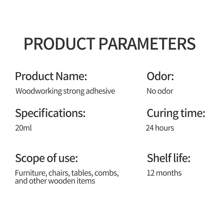 1/2pcs High Strength Wood Glue, Woodworking Adhesive Suitable For Wood Board, Furniture, Wood Repair, Multi-Purpose Glue - Multicolor - View 10