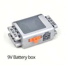 Elektromotor-Einheit-Kit, angetriebener mechanischer Bausteinsatz, kompatibel mit Konstruktionssteinen, batteriebetriebener RC-Bausteinsatz für Sportwagen, Automobile, Züge und Zubehör, leistungsstarke Motoreinheit mit fortschrittlicher Steuerung und Kompatibilität. Zimmer dekorieren, Wintergeschenk, Zug, Motor, Bausteine, RC Automodell Spielzeug (Zufallsfarbe)