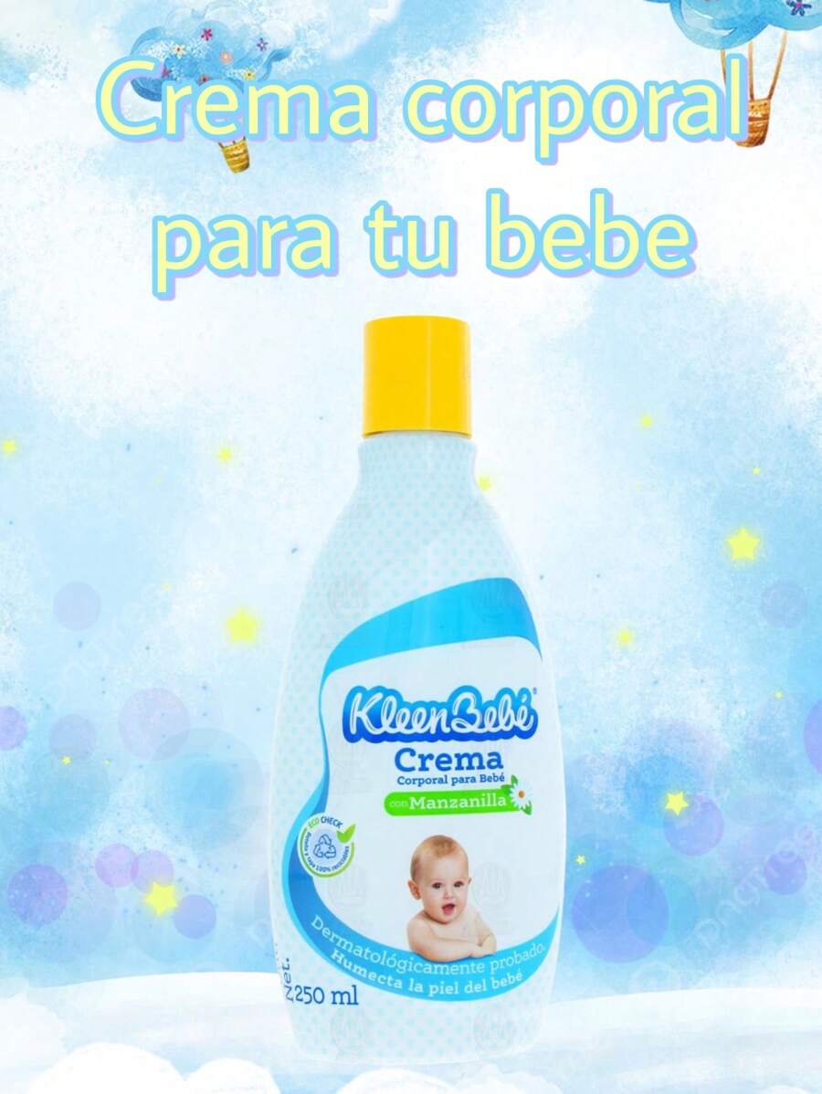 Crema corporal para bebé 250ml - Azul - Ver 1