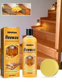 jakehoe 1/2/3 pezzi Detergente per pavimenti, prodotto per protezione, pulizia e manutenzione del pavimento in legno, sgrassante, anti-polvere, lucidante, detergente per pavimenti in legno e mobili (consegna casuale di versione nuova e vecchia)