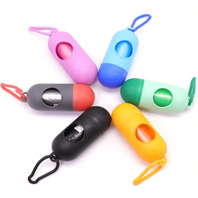 Baby Stroller Travel Diaper Bag Dispenser With Diaper Disposal Bags, Baby Stroller Hanging Trash Bag Dispenser With 3 Rolls Of Trash Bags