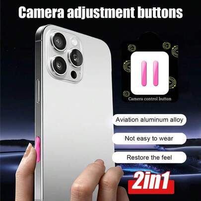 1 个，兼容 Iphone 16 系列，手机相机电容式按钮，智能触控，防水，防摔，兼容 iPhone 16、16 Pro、16 Plus、16 Pro Max