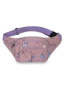 Bolsa de cintura multifuncional y de gran capacidad, resistente al agua, unisex, duradera para uso empresarial y en sitios de construcción (patrón cortado al azar) - Multicolor - Ver 17