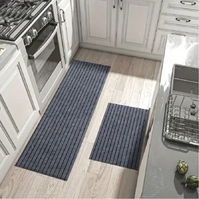 1pc Long Runner Rug Door Mat Entrance Rug Hallway Carpets, Anti-Slip Anti-Oil Waterproof Bathroom Mat, Suitable For Kitchen, Living Room, Corridor, Bathroom Entrance Gifts Birthday Graduation