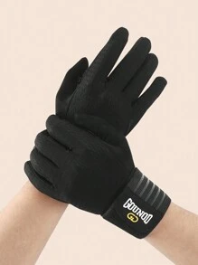 GOUNOD 1Pair Full Finger Workout Gloves Sports Gym Fitness Training Gloves For Weightlifting. - Black - View 5