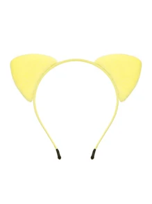 10/5pcs Plush Cat Ear Hair Hoop, Cute Fashion Headband For Girl, Suitable For Parties, Festivals In Autumn/Winter