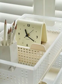 1 set di scaffale scorrevole e impilabile per la cucina, con telaio in metallo robusto e durevole, assemblaggio gratuito con opzione a 2 o 3 ripiani, per riporre frutta, verdura e spezie - Bianco - Visualizzare 6