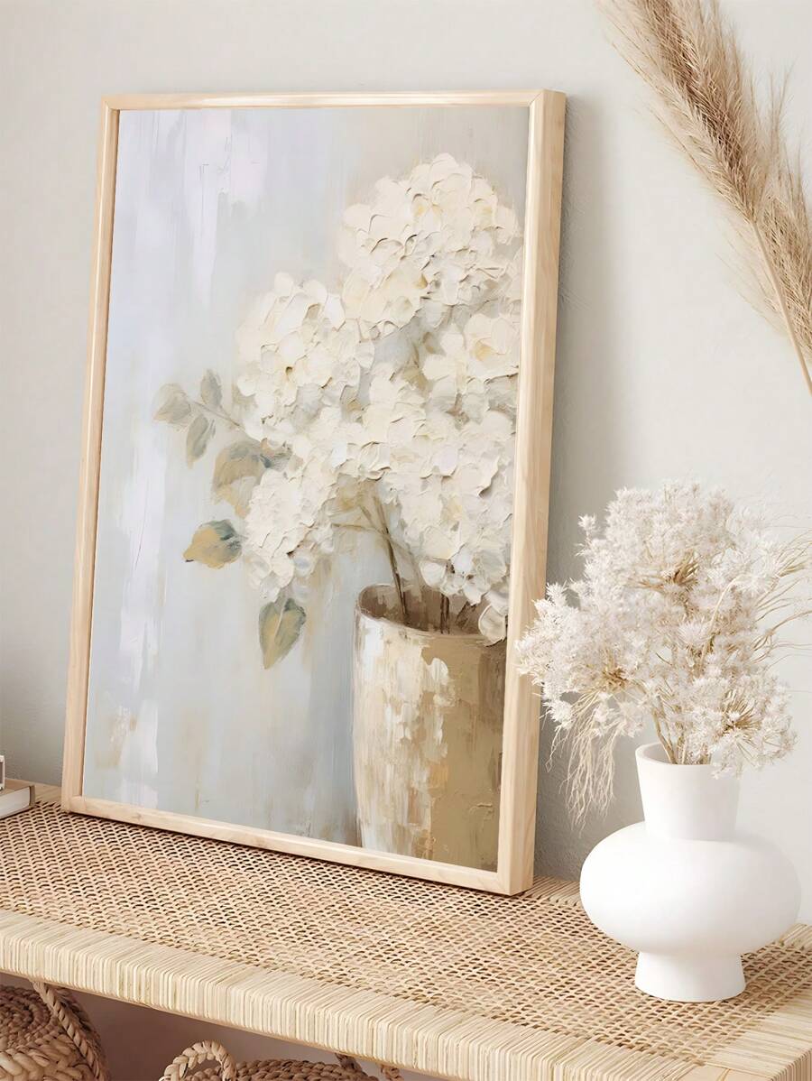 1 幅复古花卉和植物艺术油画海报，送给朋友的理想礼物，卧室、客厅、餐厅、厨房、书房、浴室、走廊、酒吧、咖啡厅、宿舍的墙壁艺术装饰，无框油画，墙壁装饰，家居装饰 - 彩色 - 查看 1