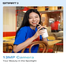 Infinix Smart 9 6.7inch Dual Sim 128GB 4GB RAM Global Version - Silver - View 3