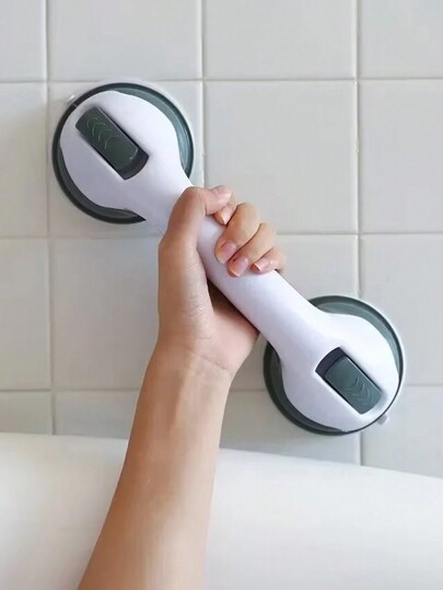 مساعدة للحمام، مقبض دعم مضاد للانزلاق بكوب شفط للحمام، الدش، باب الزجاج، رعاية المسنين، المساعدة، رعاية المنزل قطعة واحدة