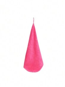 1pc 30*30cm Square Multicolor Solid Small Handkerchief, Polyester Fiber, Simple Design, Soft & Absorbent, Suitable For Kitchen, Cleaning, Face Towel, Bathroom, Hotel, Gym, Travel, Salon, Unisex Adult, All Seasons