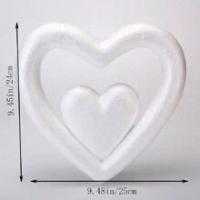 Love Foam Heart Wedding Supplies DIY Handmade Material Clay Filler Foam Heart