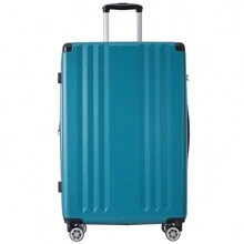 Sweiko Sweiko Hard-Shell Suitcase, Rolling Suitcase, Travel Suitcase, Hand Luggage 4 Wheels, ABS Material, TSA Customs Lock, 76.5*50.5*31.5, Green