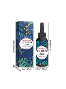 Resin Glue - DIY Resin Craft Crystal Clear Quick Drying Odorless Resin - Multicolor - View 2