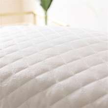 1pc Luxury 5-Star Hotel Quality Pillow, Extremely Soft Massage Knitted Pillow Core, Relaxes Shoulder & Neck Pressure, Faster Sleep, Comfortable & Elastic, Won't Deform When Compressed, Suitable For Daily Home, Commute, Business, & Leisure, Hypoallergenic Polyester Cover