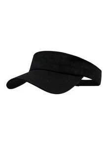 1 件运动服运动遮阳帽太阳运动遮阳帽遮阳帽可调节帽子男女通用，高尔夫棒球帽 - 1pc 復古色 - 查看 1