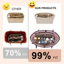 1 pieza Organizador de bolso de fieltro compatible con Speedy City 30/33, Artois PM